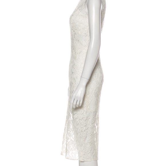 Alexis white lace midi dress - Picture 5 of 6